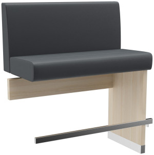 Indoor Anbau-/Abschlusselement 100 cm H-Line