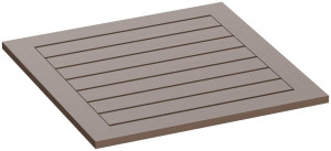 Outdoor Tischplatte Resysta