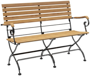 Outdoor 2-Sitzer-Armlehnbank Valentin