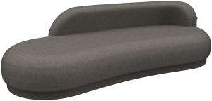 Indoor Loungesofa rechts Nuvia