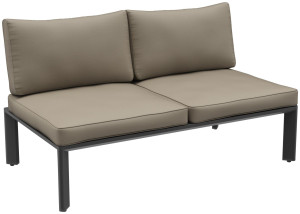 Outdoor 2-Sitzer-Element Lorcan