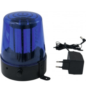 EuroLite LED Politi lys med 108 LED'er blå Klassisk lysdioder klassisk politi