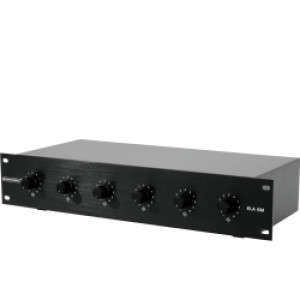 Omnitronic PA 6-Zone Mono Vol Contr 5W bk TILBUD NU