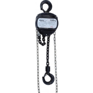 EuroLite Chain Hoist 10M/1.5T black TILBUD NU hejse sort kæde