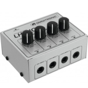 Omnitronic LH-010 4-channel Mixer passive TILBUD NU passiv kanals kanal