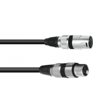 Omnitronic XLR Cable 3-pin 25m bk TILBUD NU omnitronisk kabel