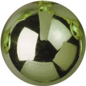 Europalms Deco Ball 3,5cm, light green, shiny48x TILBUD lysegrøn grøn bold lys