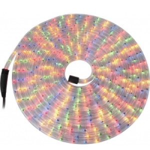 Lyskæde "kraftig vandslange design" multicolor, 9m TILBUD NU flerfarvet