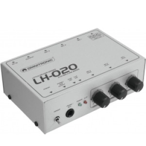Omnitronic LH-020 3-channel Mic Mixer TILBUD NU kanals kanal