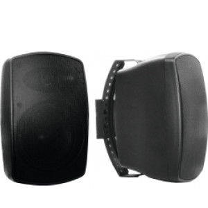 Omnitronic OD-6T Wall Speaker 100V black 2x væghøjttaler højttaler sort væg