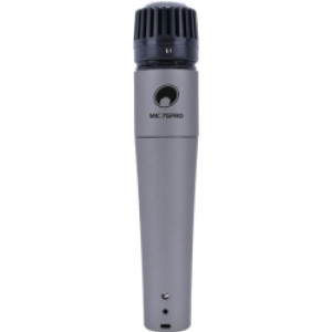 Omnitronic MIC 75PRO Dynamic Instrument Microphone instrumentmikrofon mikrofon