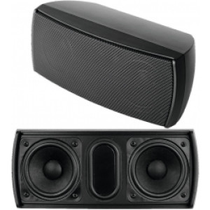 Omnitronic OD-22 Wall Speaker 8Ohms black TILBUD væghøjttaler højttaler sort væg