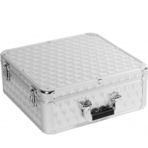 Roadinger CD Case ALU polished for 100 CDs TILBUD NU tilfælde poleret til er