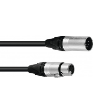 PSSO DMX Cable XLR 5-pin 20m bk Neutrik TILBUD løftdenløsem kabel løft løse den