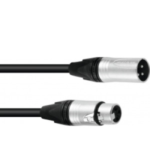 PSSO DMX Cable XLR 3-pin 10m bk Neutrik TILBUD løftdenløsem kabel løft løse den