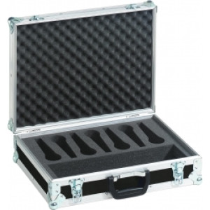 Roadinger Microphone Case Road 7 Microphones black mikrofoner mikrofon tilfælde