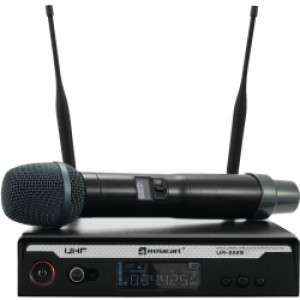 Relacart UR-222S 1-channel UHF System 823-832 + 863-865 MHz TILBUD kanals kanal