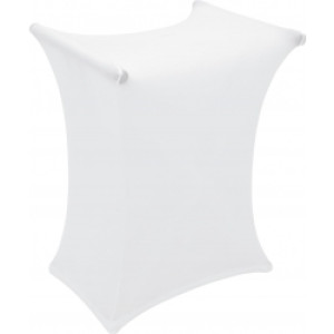 Europalms Cover for Keyboard Stand white dækkeover tastatur dække hvid over til
