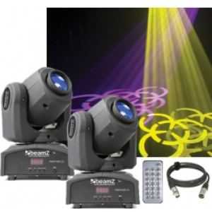 Moving Head pakke med 2 stk. Professionelle Panther 25 min bevægelige bevægersig