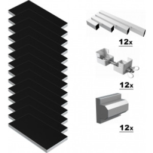 Power Dynamics Scene-Podie 24m² - komplet pakke! TILBUD NU