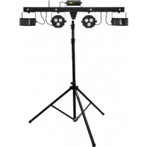 EuroLite Set LED KLS Laser Bar FX Light Set + M-4 Speaker System Stand TILBUD NU