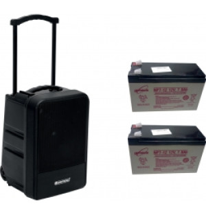 Omnitronic Set MOM-10BT4 Modular Wireless PA System + 2x Battery TILBUD NU