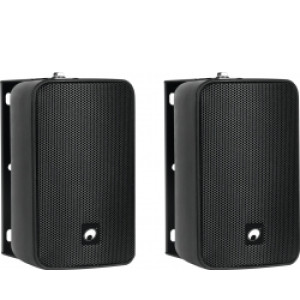 Omnitronic ODP-204T Installation Speaker 100V black 2x TILBUD NU