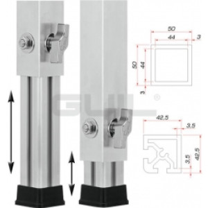 Guil PTA-440/80-140 Telescopic Foot TILBUD NU
