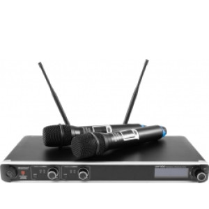 Omnitronic UHF-302 2-Channel Wireless Mic System 823-832/863-865MHz TILBUD NU