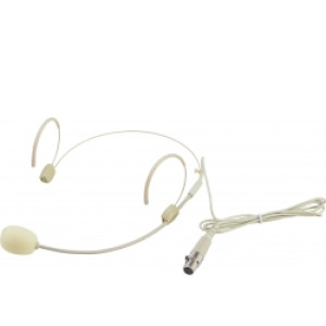 Omnitronic UHF-300 Headset Microphone skin colored TILBUD NU