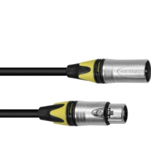 PSSO XLR Cable COL 3-pin 20m bk Neutrik TILBUD NU