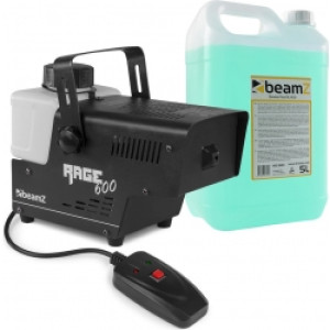 BeamZ Rage 600I Røgmaskine inkl. 5 liter røgvæske TILBUD NU