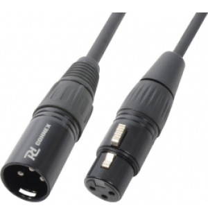 CX36-20 Kabel XLR Han- XLR Hun 20,0m 7mm Sort TILBUD NU kvinde kabel sort han