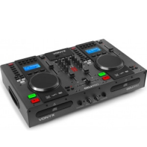 CDJ450 Twin Top CD/MP3/USB-afspiller/mixer med BT TILBUD NU