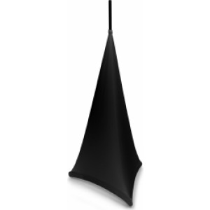 LSS12B Højttalerstanderovertræk sort 120cm TILBUD NU