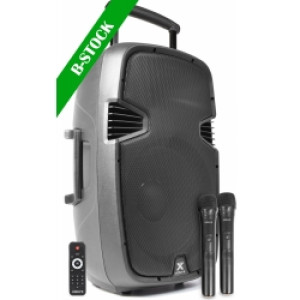 SPJ-PA915 Mobile amplifier ABS 15" 2 UHF "B STOCK" TILBUD NU