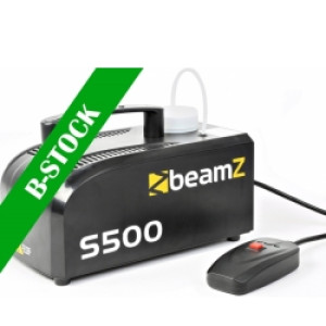 S500 Plastic Smoke Machine including fluid "B-STOCK" TILBUD NU
