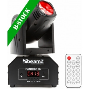 Panther 15 Pocket Beam LED moving head "B-STOCK" TILBUD NU