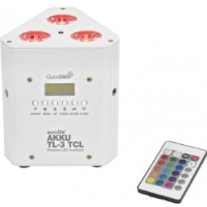 EuroLite AKKU TL-3 TCL Trusslight QuickDMX wh TILBUD NU