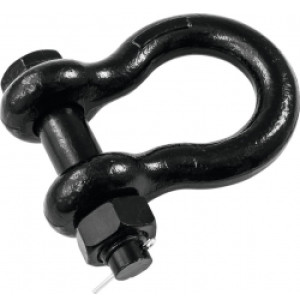 SAFETEX Shackle 22mm bk with Bolt, Mother, Splint TILBUD NU