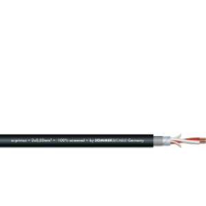 SOMMER CABLE Microphone Cable 2x0.50 100m bk SC-Primus TILBUD NU