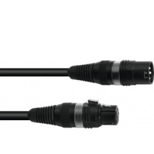 SOMMER CABLE DMX Cable XLR 3-pin 25m bk Hicon TILBUD NU