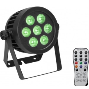 EuroLite LED IP PAR 7x8W QCL Spot TILBUD NU