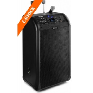 PA300 Portable 2 x 8" Sound System SD/USB/MP3/Bluetooth "C-STOCK" TILBUD NU