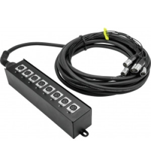 Omnitronic Multicore Stagebox MUS-610 6IN 10m TILBUD NU
