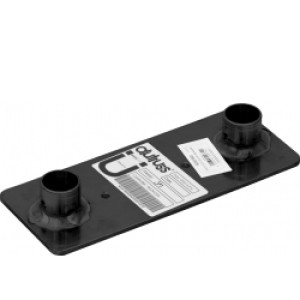 Alutruss DECOLOCK DQ2-WPS Wall Mounting Plate bk TILBUD NU
