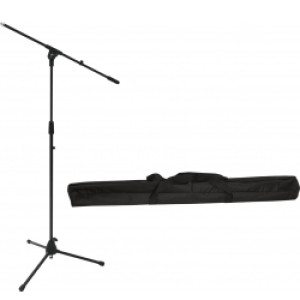 Omnitronic Set Microphone Tripod MS-2 with Boom bk + Bag TILBUD NU