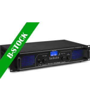 FPL2000 Digital Amplifier Blue LED + EQ "B STOCK" TILBUD NU
