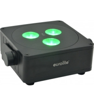 EuroLite AKKU IP Flat Light 3 bk TILBUD NU