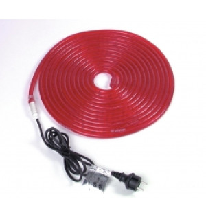 EuroLite RUBBERLIGHT RL1-230V red 5m TILBUD NU rød